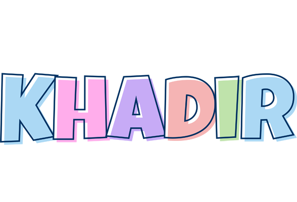 Khadir pastel logo
