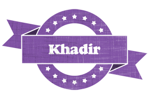 Khadir royal logo