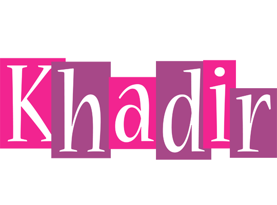 Khadir whine logo