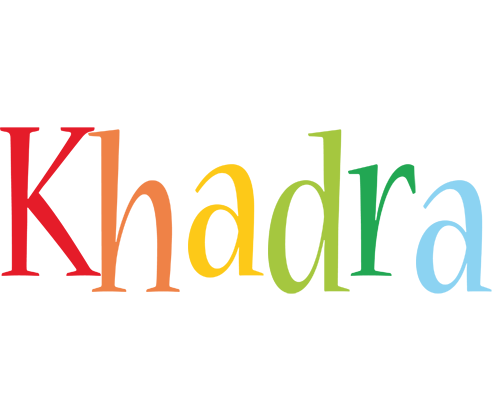 Khadra birthday logo