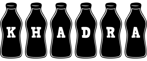 Khadra bottle logo