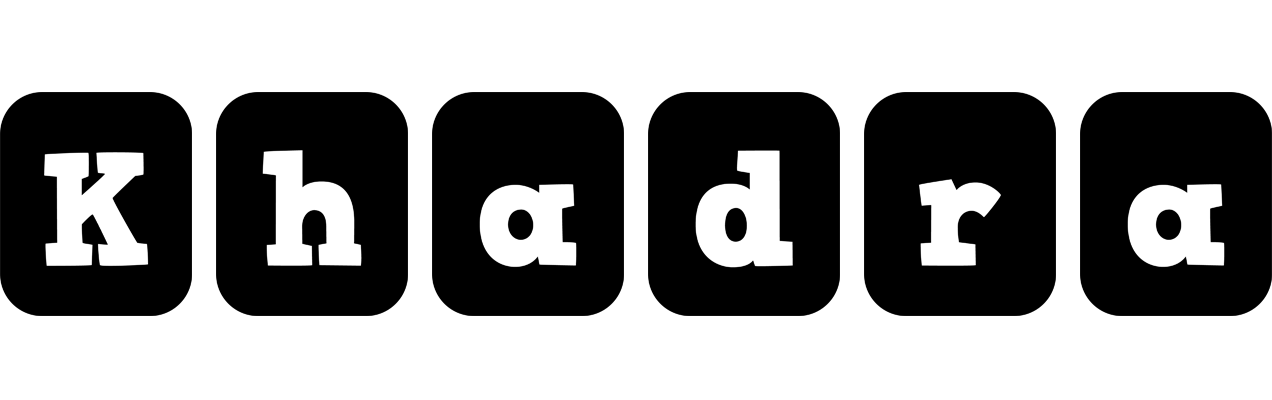 Khadra box logo
