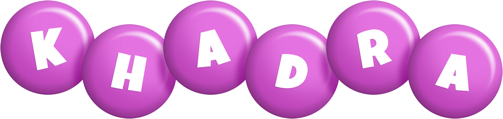 Khadra candy-purple logo