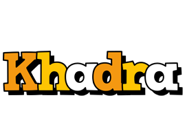 Khadra cartoon logo