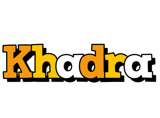 Khadra cartoon logo