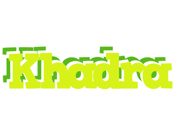 Khadra citrus logo