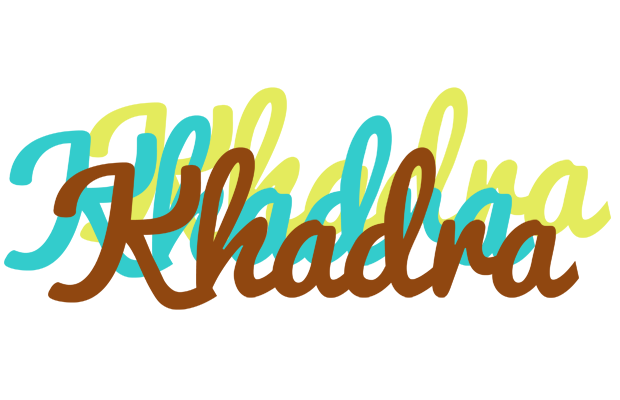 Khadra cupcake logo
