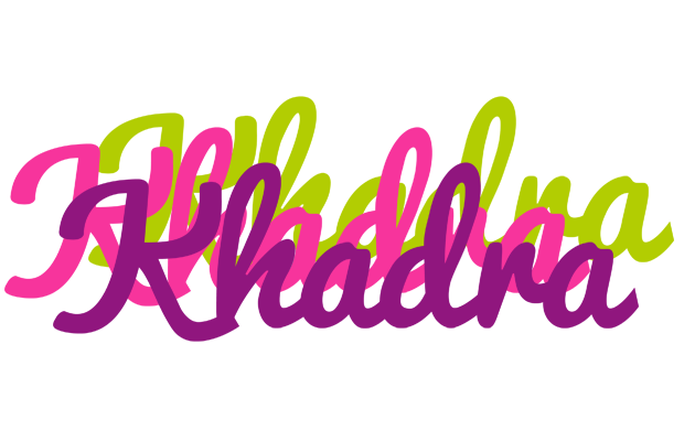 Khadra flowers logo