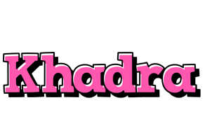 Khadra girlish logo