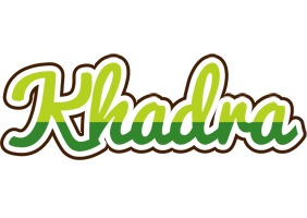 Khadra golfing logo