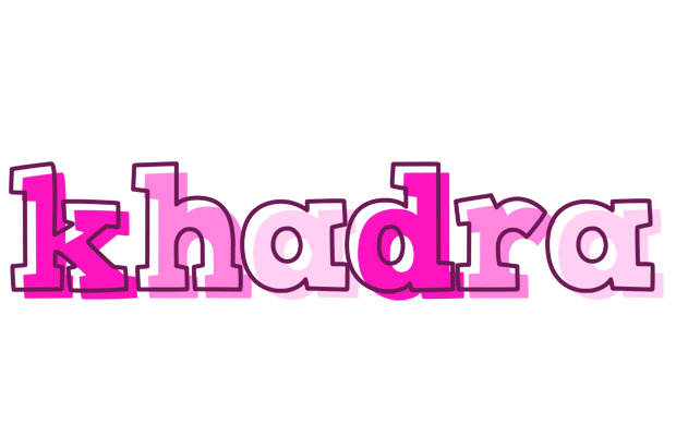 Khadra hello logo