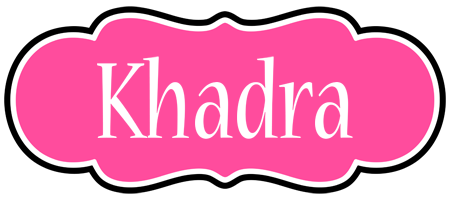 Khadra invitation logo