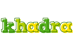 Khadra juice logo