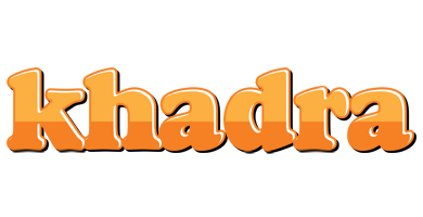 Khadra orange logo