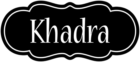 Khadra welcome logo