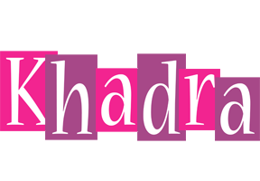 Khadra whine logo