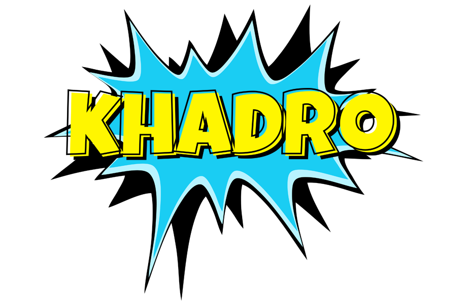 Khadro amazing logo
