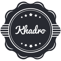 Khadro badge logo