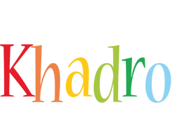 Khadro birthday logo