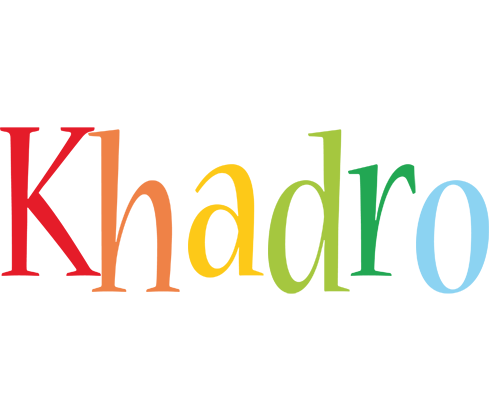 Khadro birthday logo