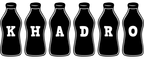 Khadro bottle logo