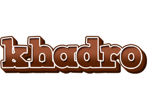 Khadro brownie logo