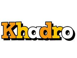 Khadro cartoon logo