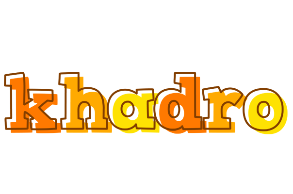 Khadro desert logo
