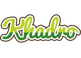 Khadro golfing logo