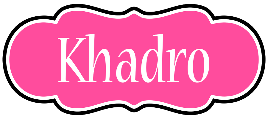 Khadro invitation logo