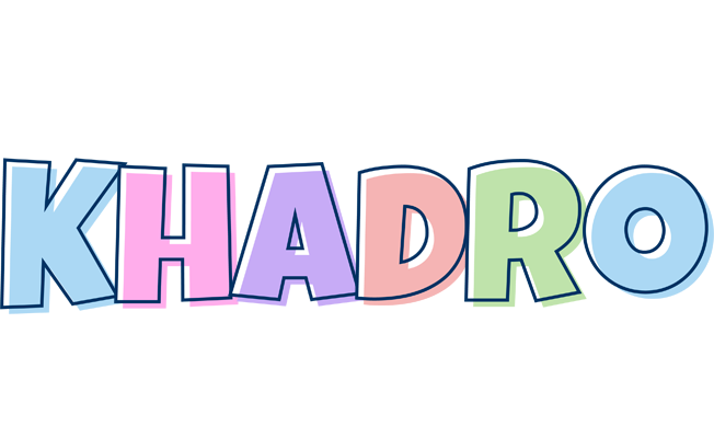 Khadro pastel logo