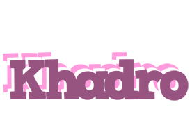 Khadro relaxing logo