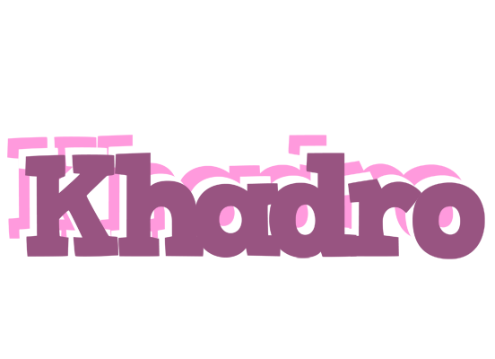 Khadro relaxing logo