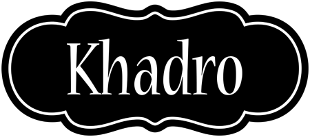 Khadro welcome logo