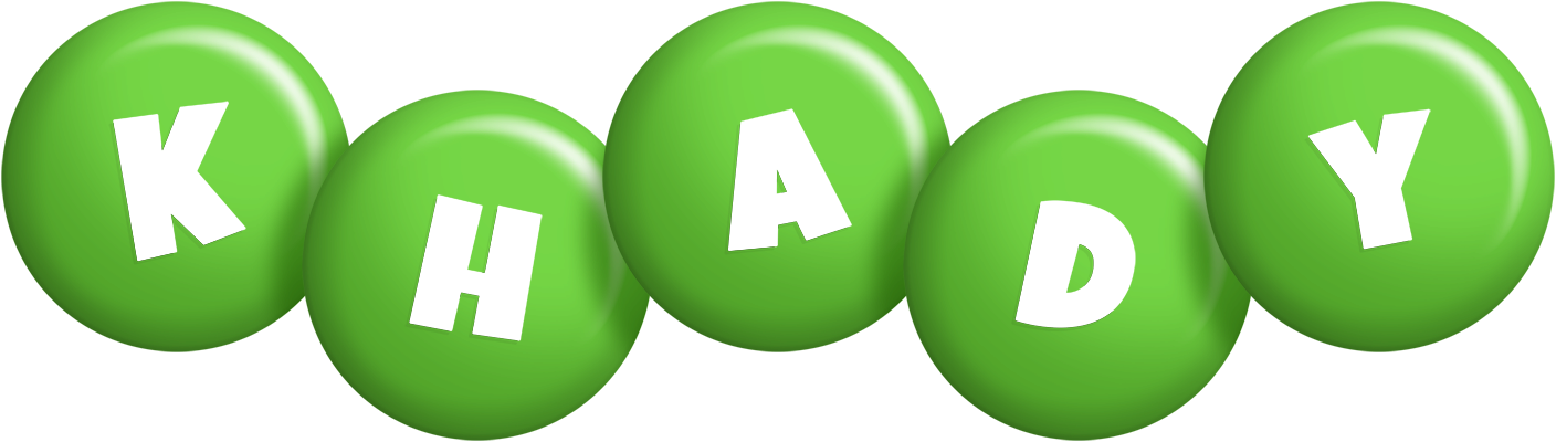 Khady candy-green logo