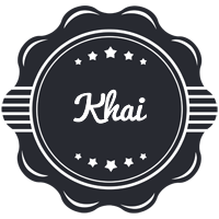 Khai badge logo