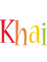 Khai birthday logo