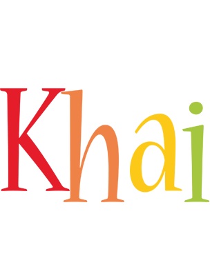 Khai birthday logo