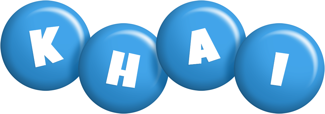 Khai candy-blue logo
