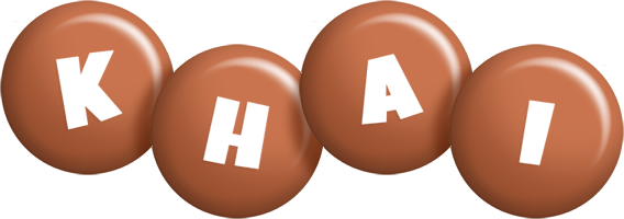 Khai candy-brown logo