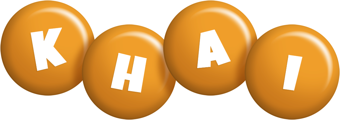 Khai candy-orange logo