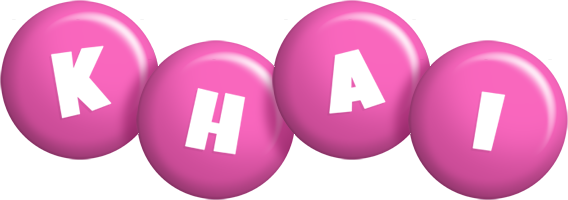 Khai candy-pink logo