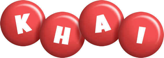 Khai candy-red logo