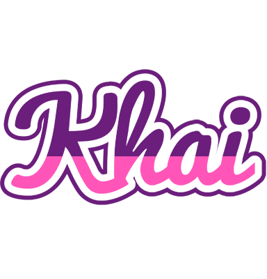 Khai cheerful logo