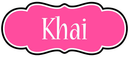 Khai invitation logo