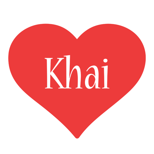 Khai love logo