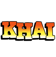 Khai sunset logo