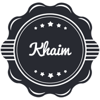 Khaim badge logo