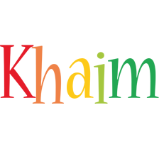 Khaim birthday logo