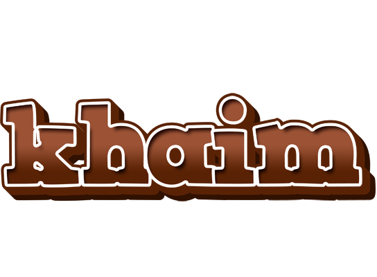 Khaim brownie logo